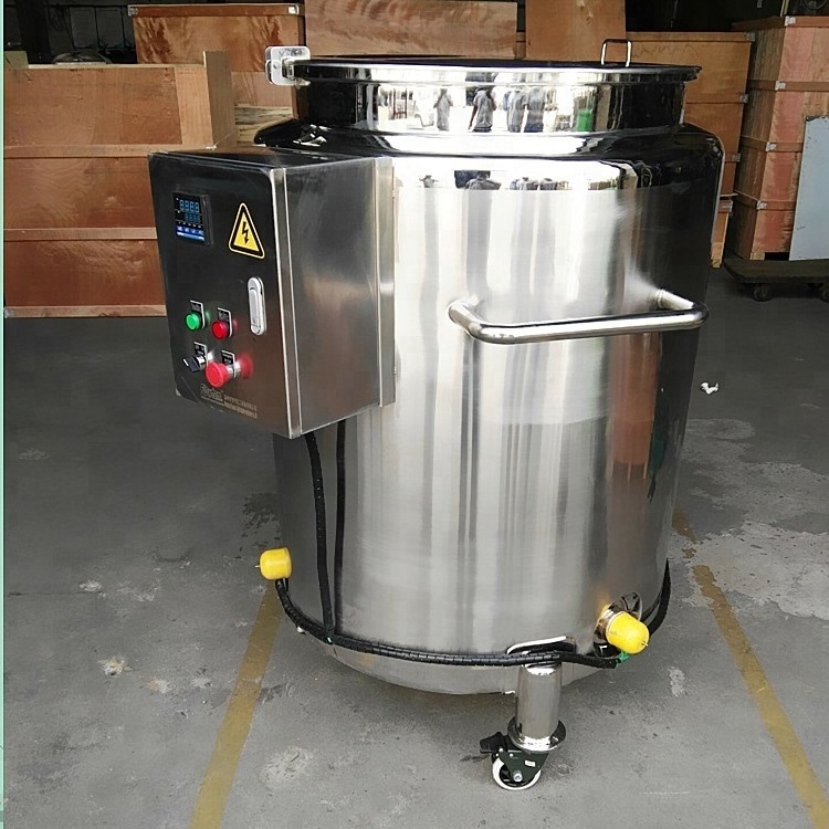 Stainless Steel Barrel 200l Heating And Melting Wax For Making Candles