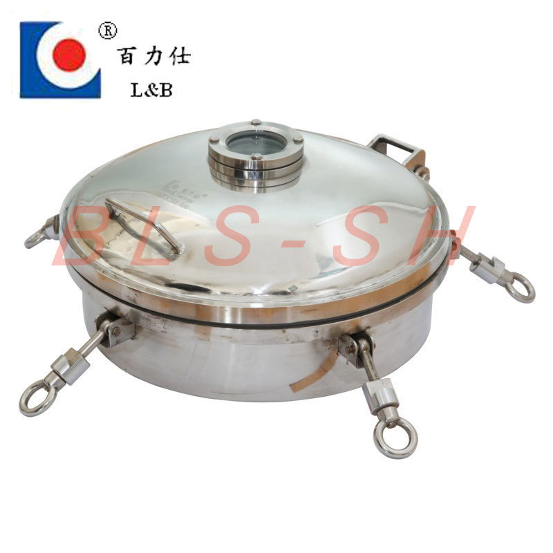 round type stainless steel 304 sanitary tank manway