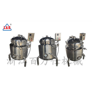 Automatic Chicken Mutton Vacuum Marinating Machine/steel pneumatic jacketed steel electrical Meat Marinator pressure cooker