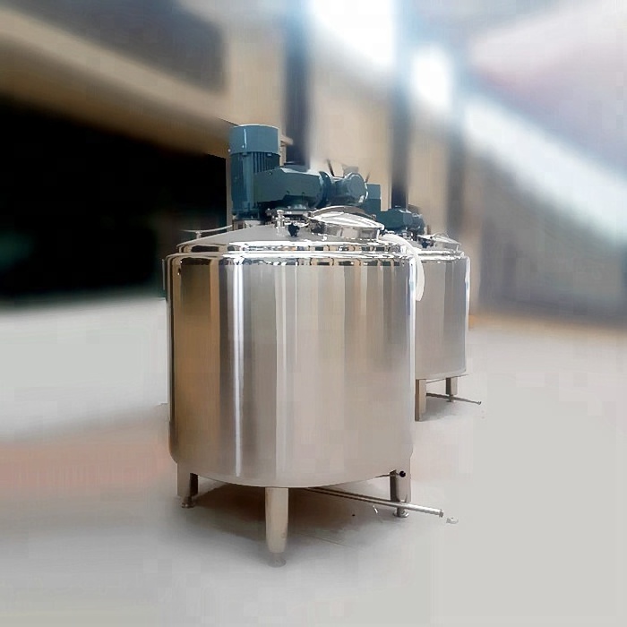 Industrial double wall milk boiler/Milk Churning stainless steel mixing equipment/Butter Churner for sale