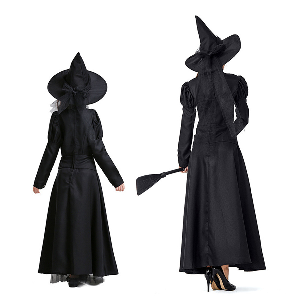 Halloween costume cos adult witch costume witch costume ghost bride Evil Witch of Horror