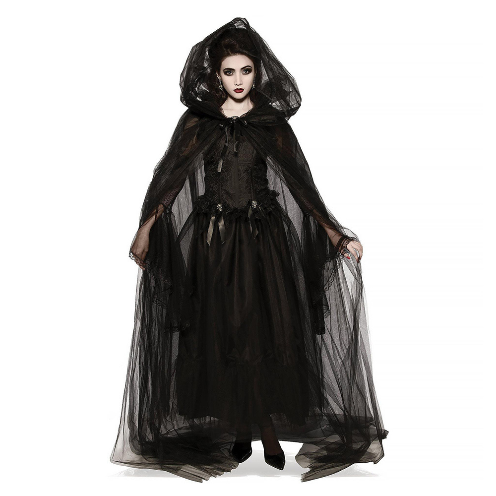 Halloween costume cos adult witch costume witch costume ghost bride Evil Witch of Horror