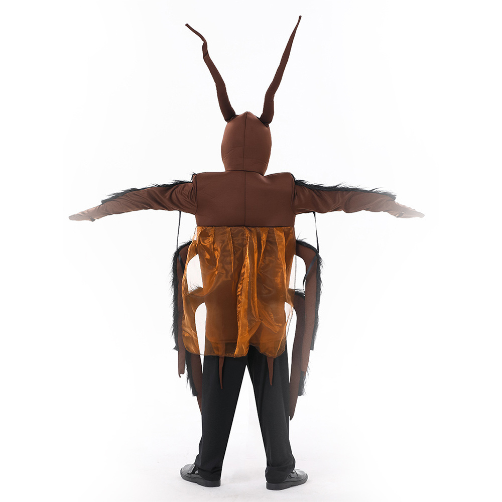 All Saints Compound Sponge Cockroach Costume Children's Day Performance Costume Adult Masquerade Party Funny