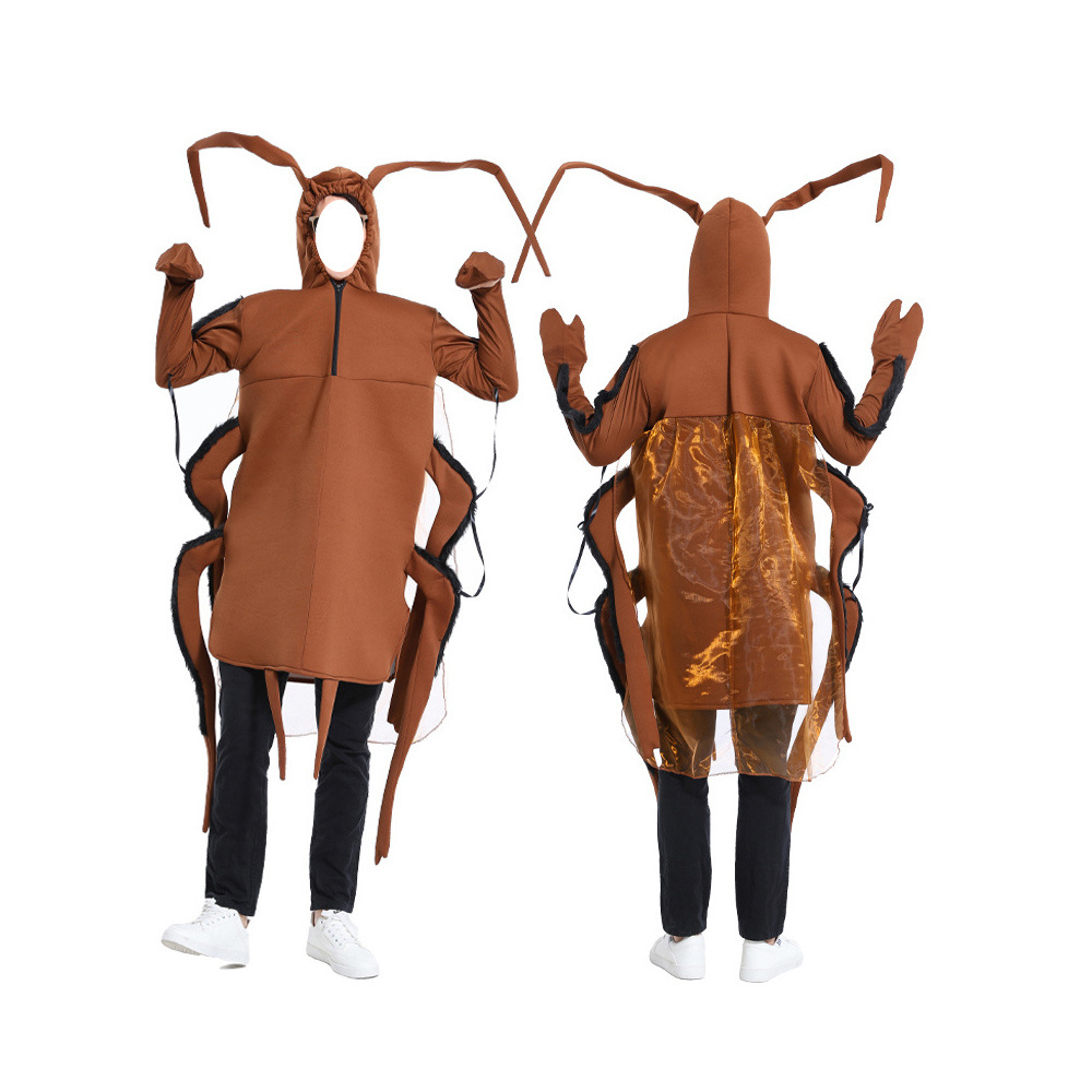 All Saints Compound Sponge Cockroach Costume Children's Day Performance Costume Adult Masquerade Party Funny