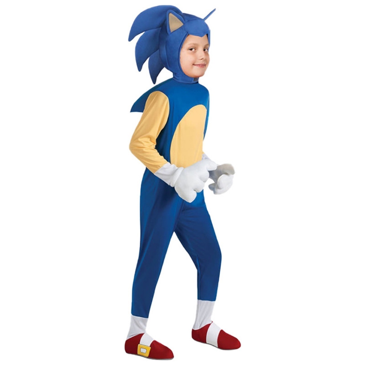 Carnival Costume Hedgehog Blue Sonic Super Kid Performance