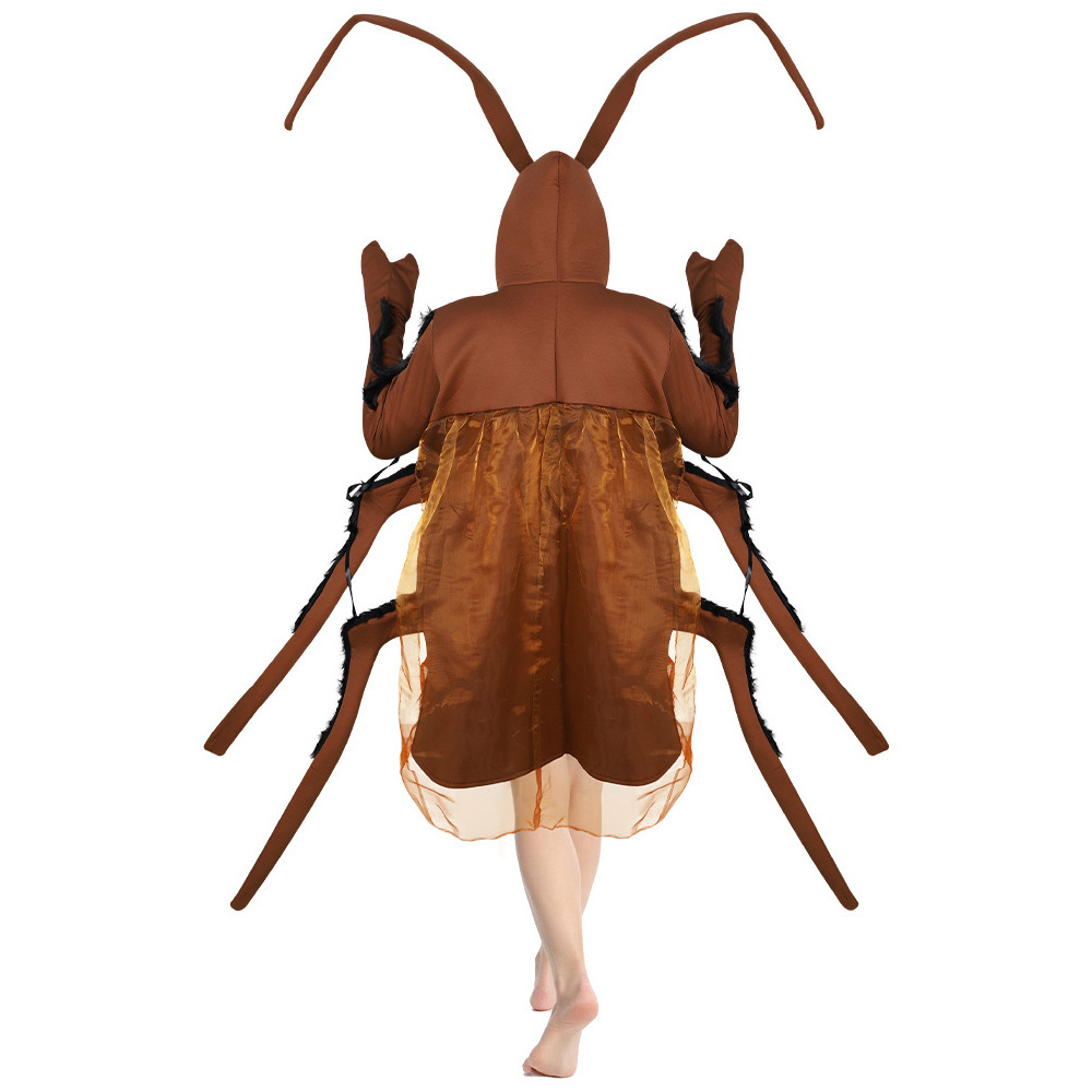 All Saints Compound Sponge Cockroach Costume Children's Day Performance Costume Adult Masquerade Party Funny