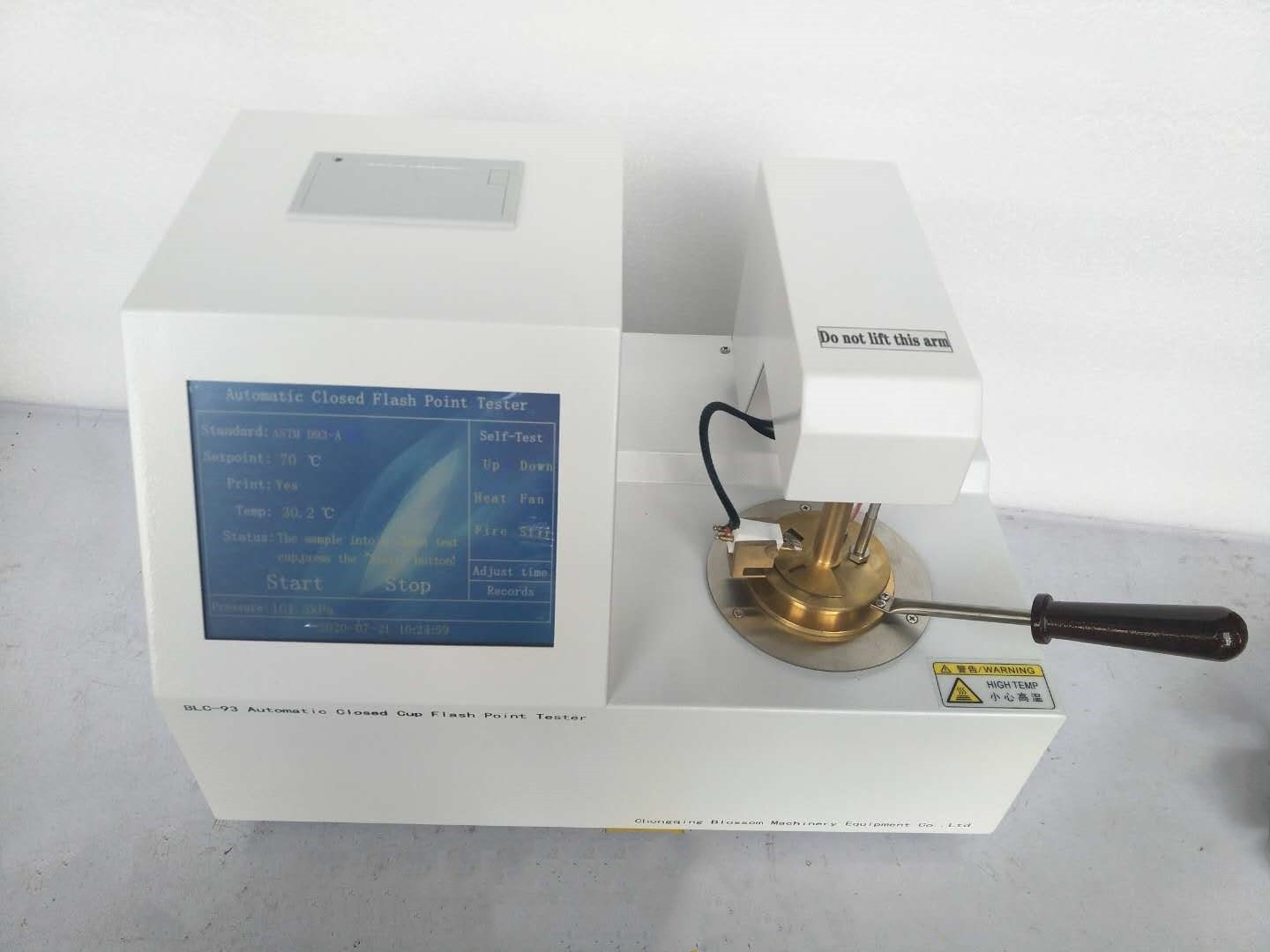 ASTM D93 Closed Cup Mineral Oil Flash Point Testing Equipment