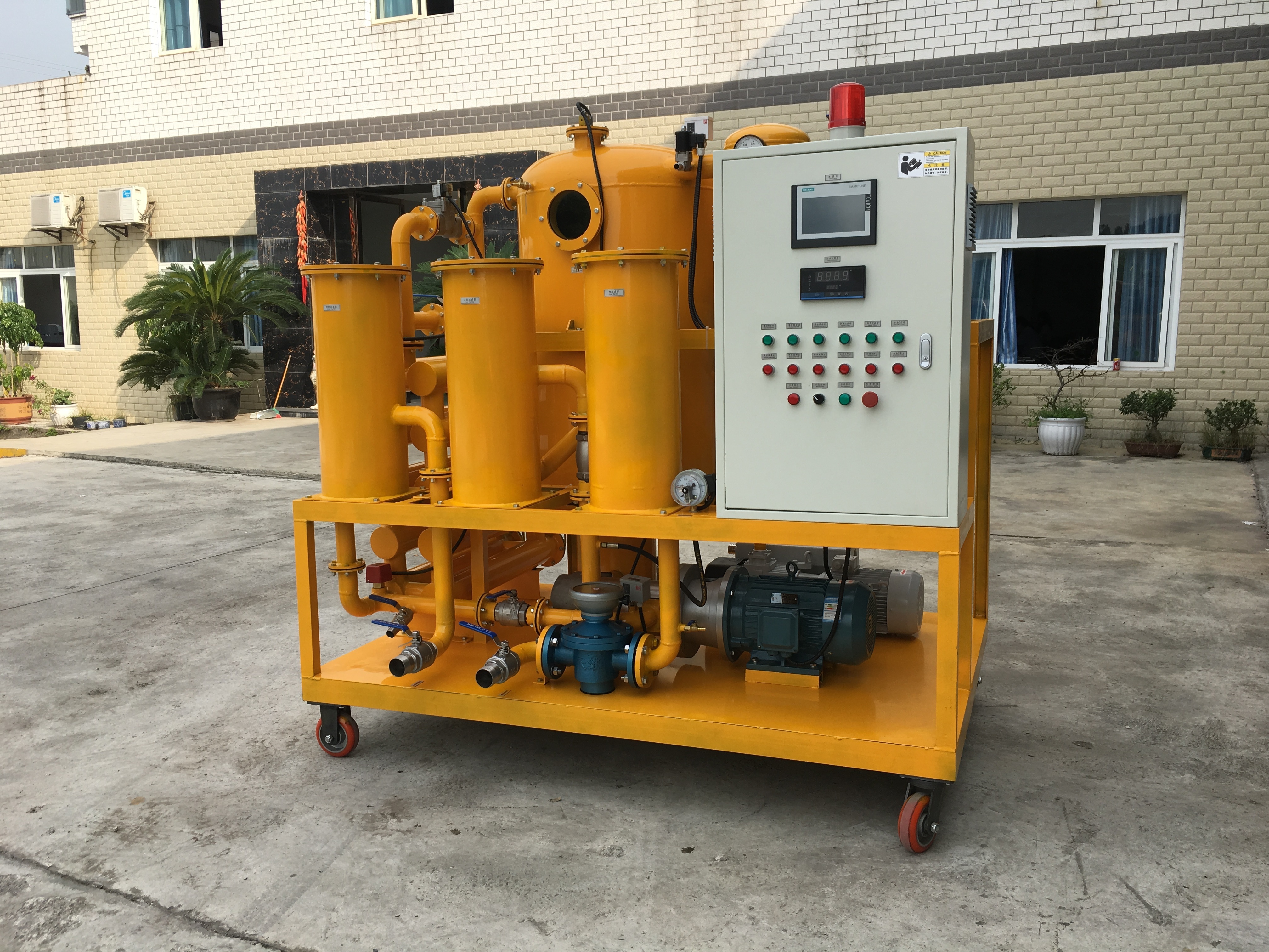 1800lph Vacuum Oil Purifier Transformer Oil Filtration and Treatment Machine