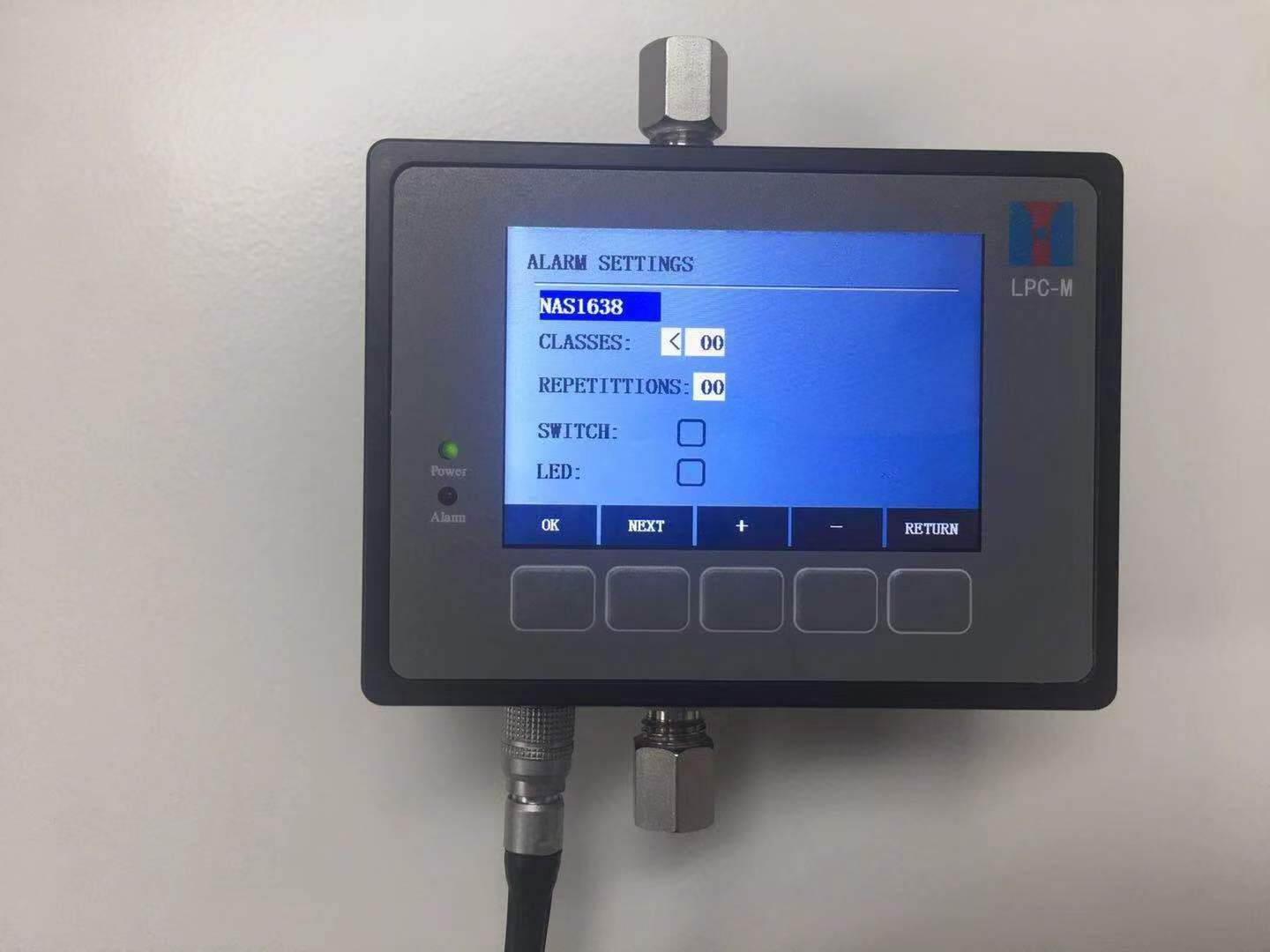 LPC-M Online Lube Engine Oil Particle Device/Oil Quality Analyzer