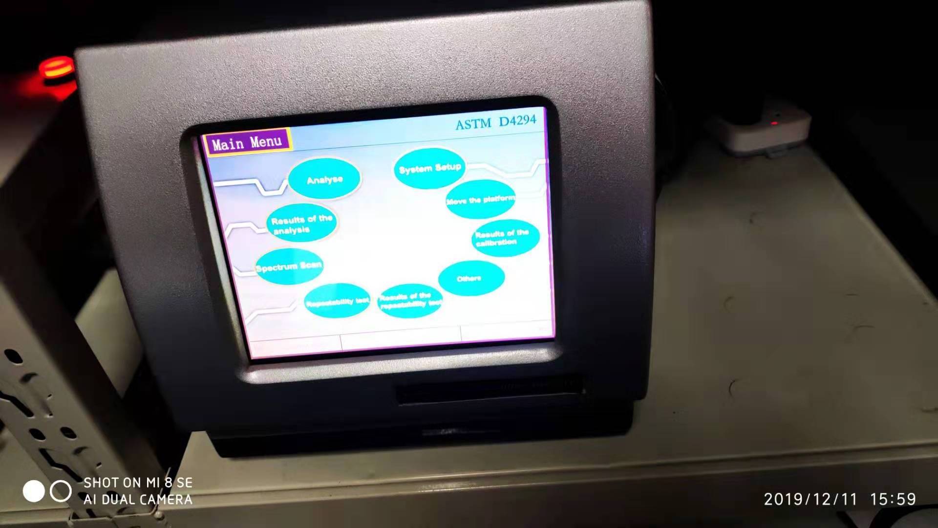 Sulphur in Diesel Oil Testing Equipment ASTM D4294 X-ray Fluorescence Sulfur Analyzer