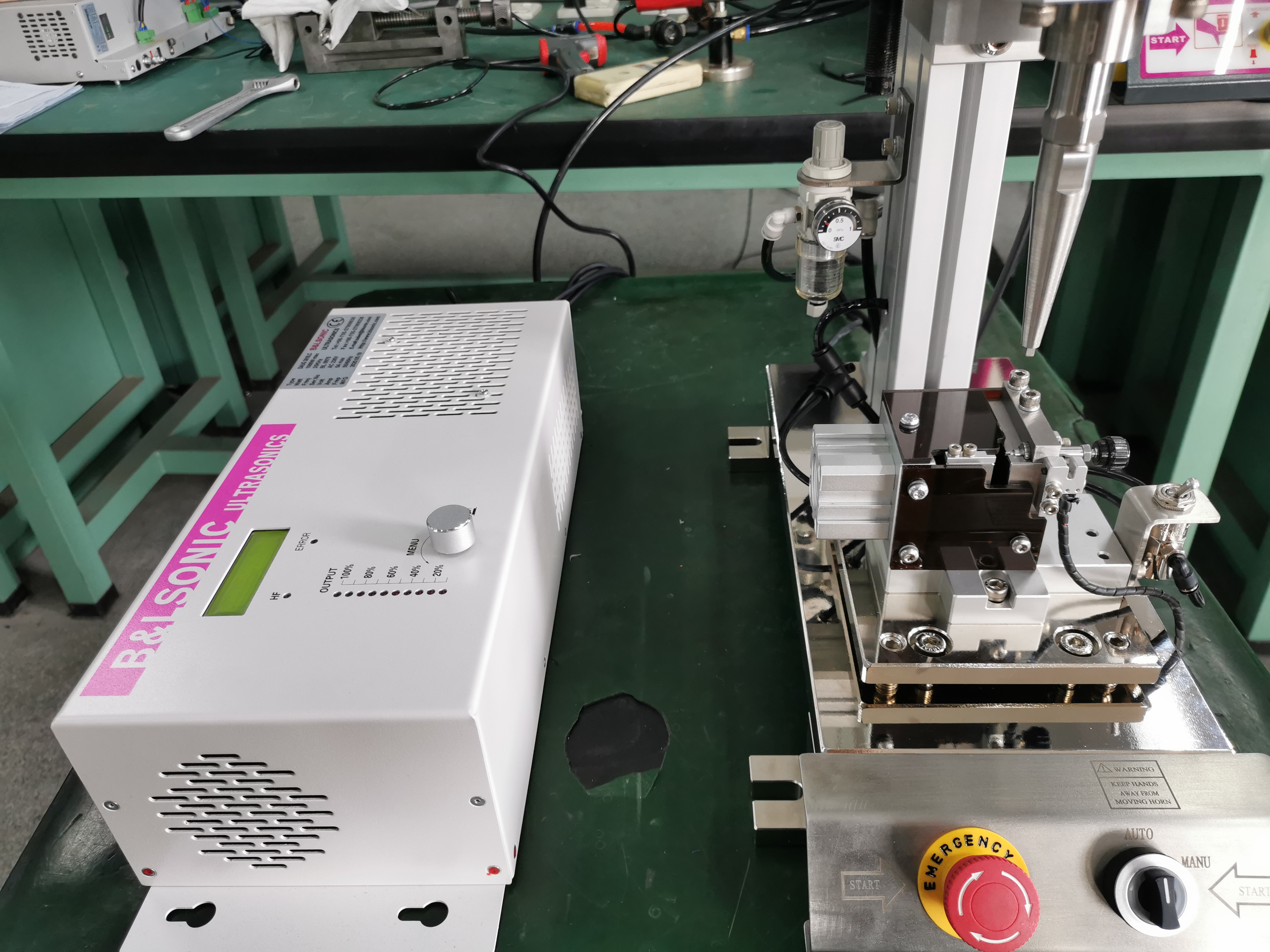 ultrasonic wireless wig lace making sewing machine ultrasonic welding machine for non woven fabric