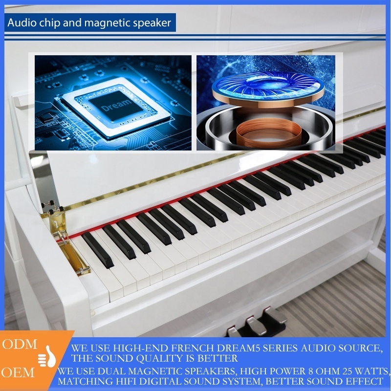 BLANTH electronic piano keyboard piano  88 key weighted digital piano professionnel music keyboard