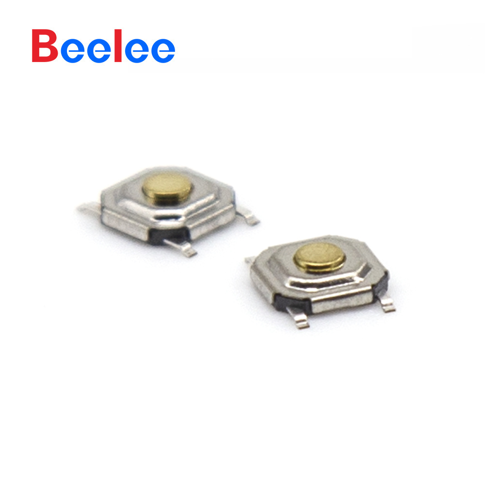 Beelee Silicone Tact Switch 5*5 Push Button Micro Tact Switch 12V Switch Knob Rohs No Touch Button with Wireless Command 100000