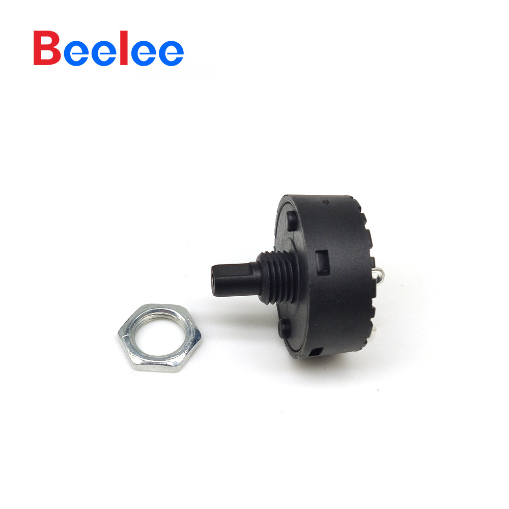 Beelee 3A  250VAC round rotary switches 3 position rotary switch for blender selector