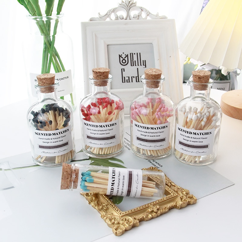 60ml 125ml 250ml 500ml 1000ml wide mouth/narrow mouth Empty Clear Glass matches in glass jar with cork