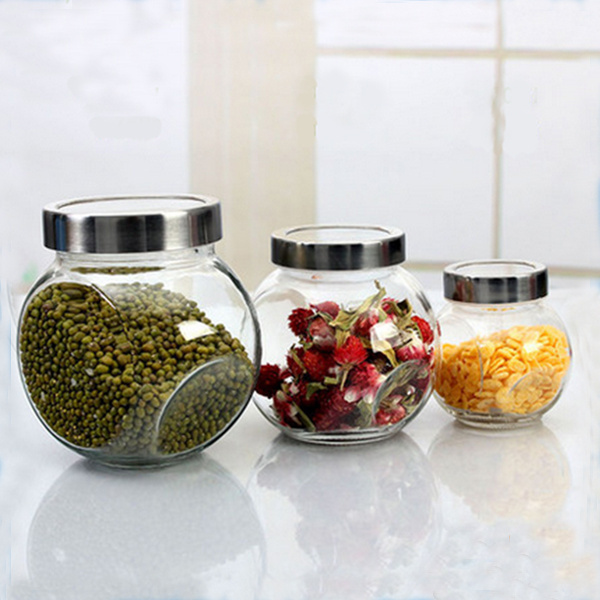 3 oz herb glass spice jars with lids for kitchen rack stationary craft