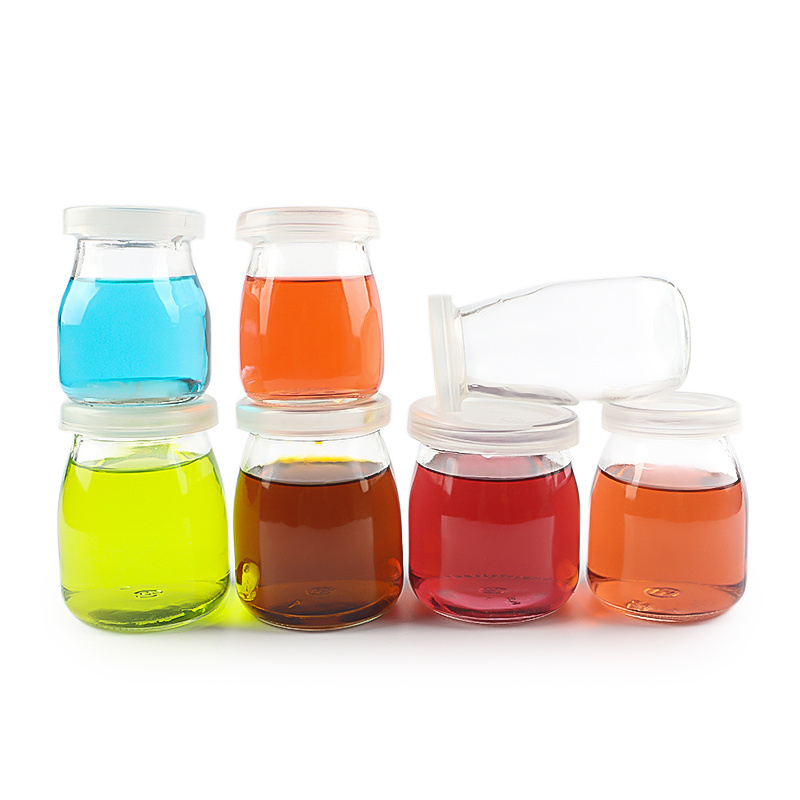 100ml 150ml 180ml 200ml milk yogurt jar glass / jam pot /pudding bottle wholesale