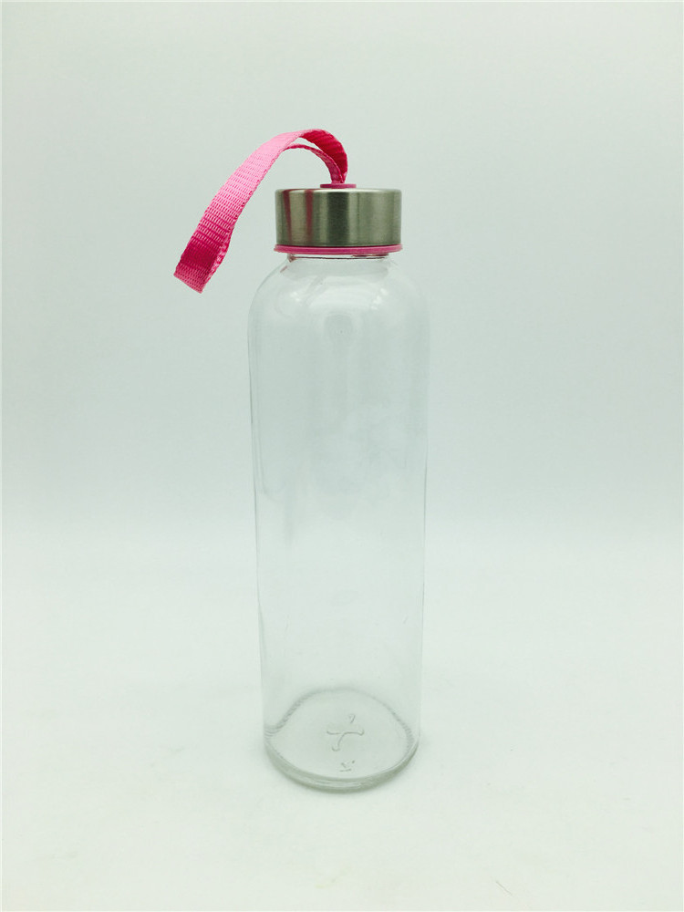 300ml 420ml 500ml clear empty glass water bottles sports drinking bottles automotive glass bottles