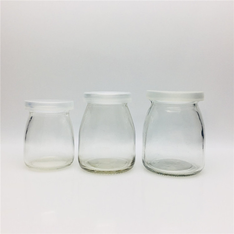 100ml 150ml 180ml 200ml milk yogurt jar glass / jam pot /pudding bottle wholesale