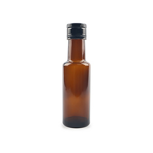 100ml 3 oz Amber Mini Olive Oil Cooking Oil Bottle Glass Bottle glass bottles for oil