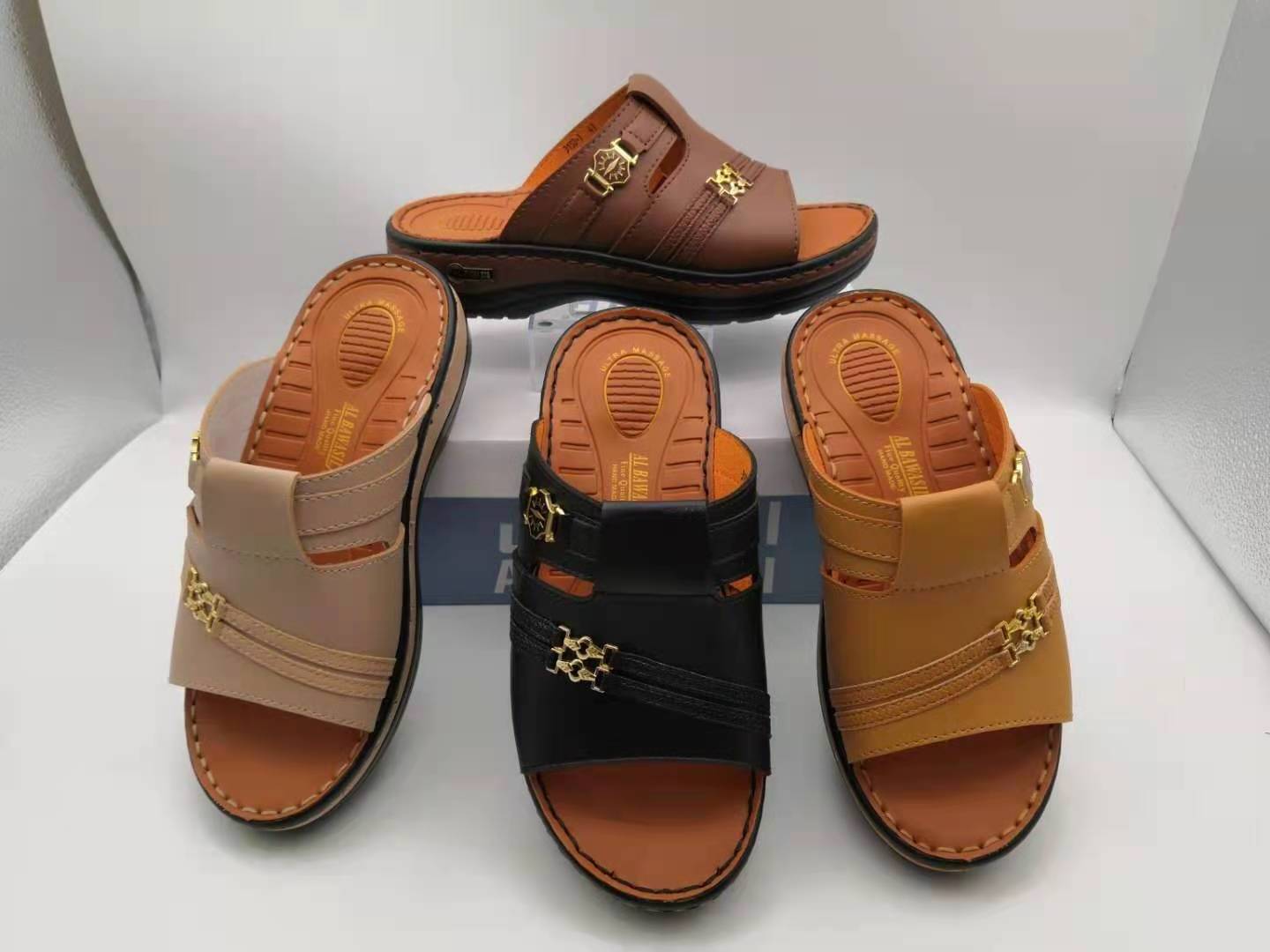 Classic Men Shoes Arab Slipper Beach sandal hot sell iraq slipper Saudi Arabia sandals