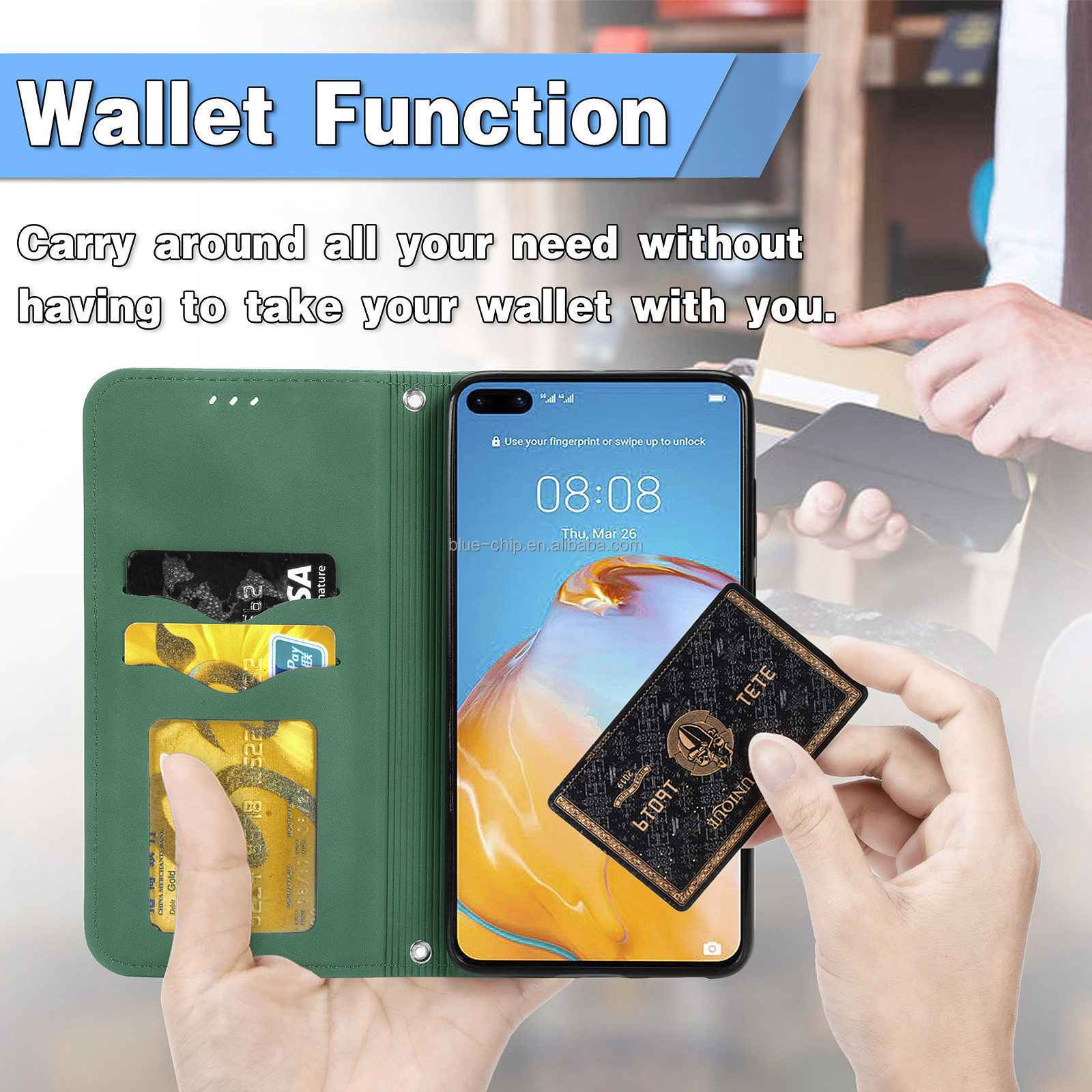 Luxury Tpu Leather All Mobile Matte Smart Top Cover Blank Sublimation Phone Case For Huawei Nova 8I Cell Phone Back Case