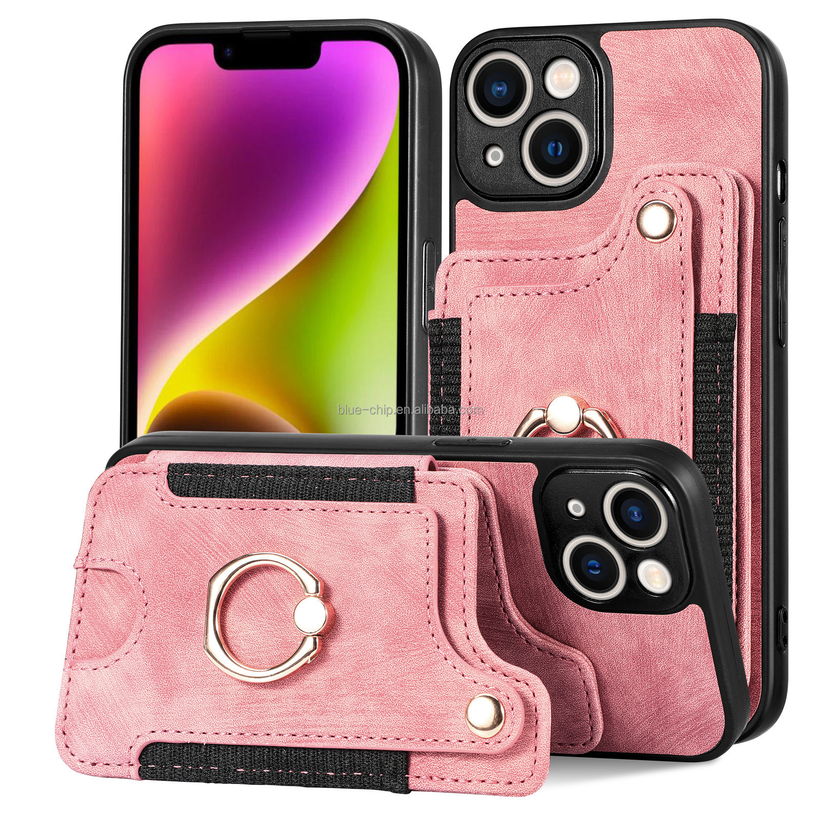 Aesthetic Leather Unique 2024 Mens Girl Design Fancy Cover Mobile Wholesale Smart Cell Phone Case For Iphone 15 Pro Max