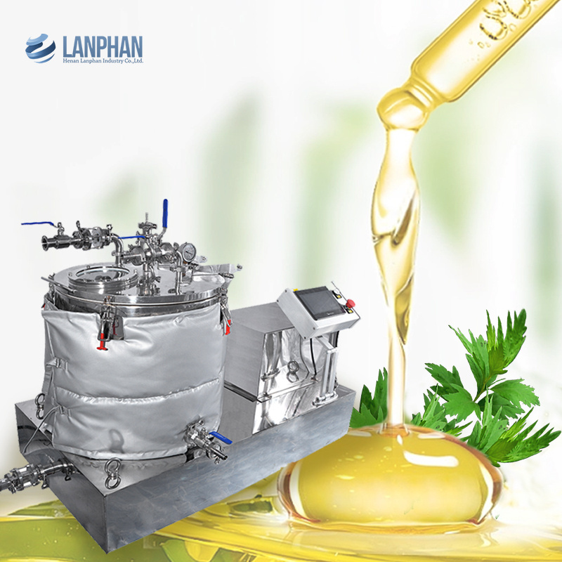 Stainless Steel Oil Extraction Centrifuge Jacketed Centrifuge Separator Price