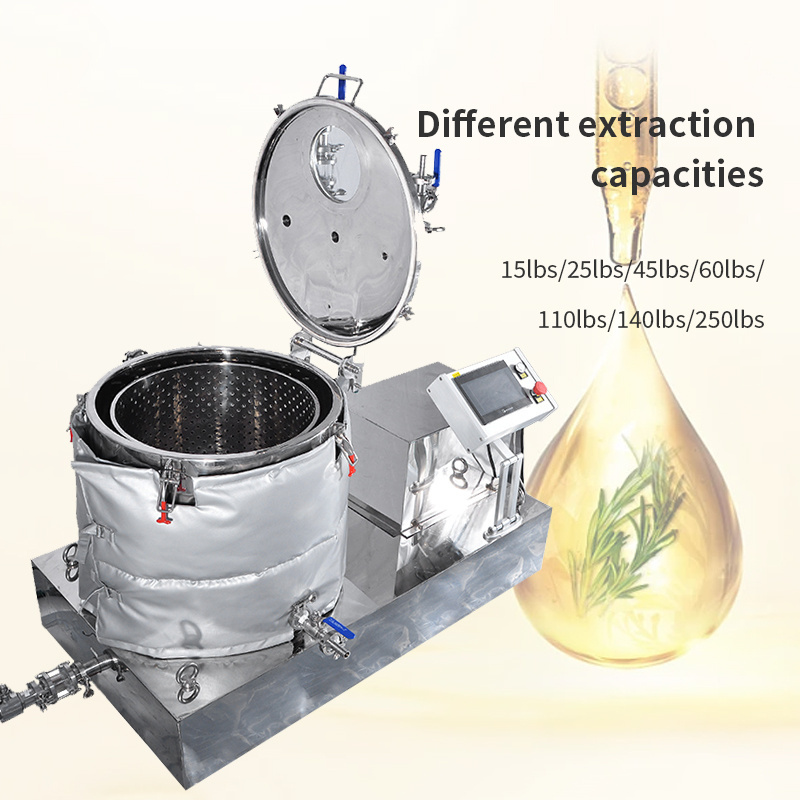 Stainless Steel Oil Extraction Centrifuge Jacketed Centrifuge Separator Price