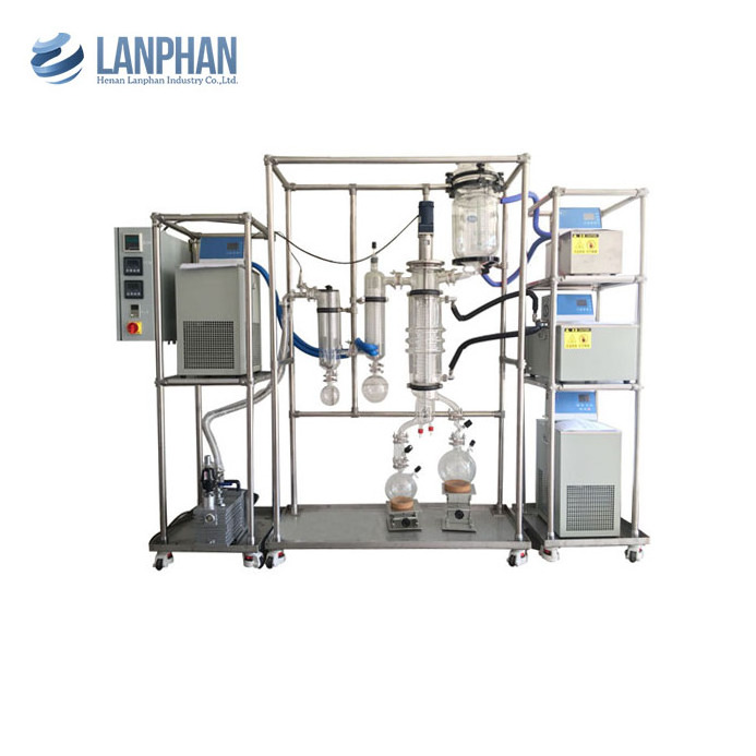 Continuous Lab and Pilot Production Turnkey Wiped Film Molecular Distillation