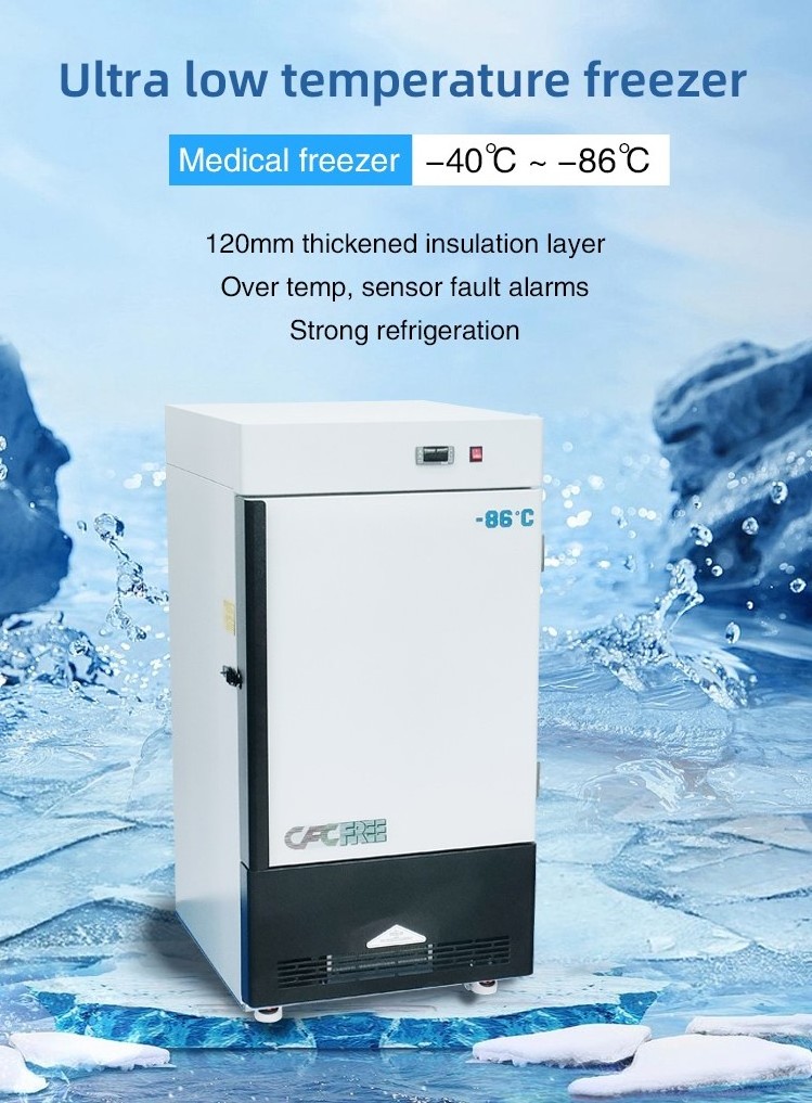Rotating Freezer -86 degree Ultra Low Temperature Freezer Small Pharmaceutical ...