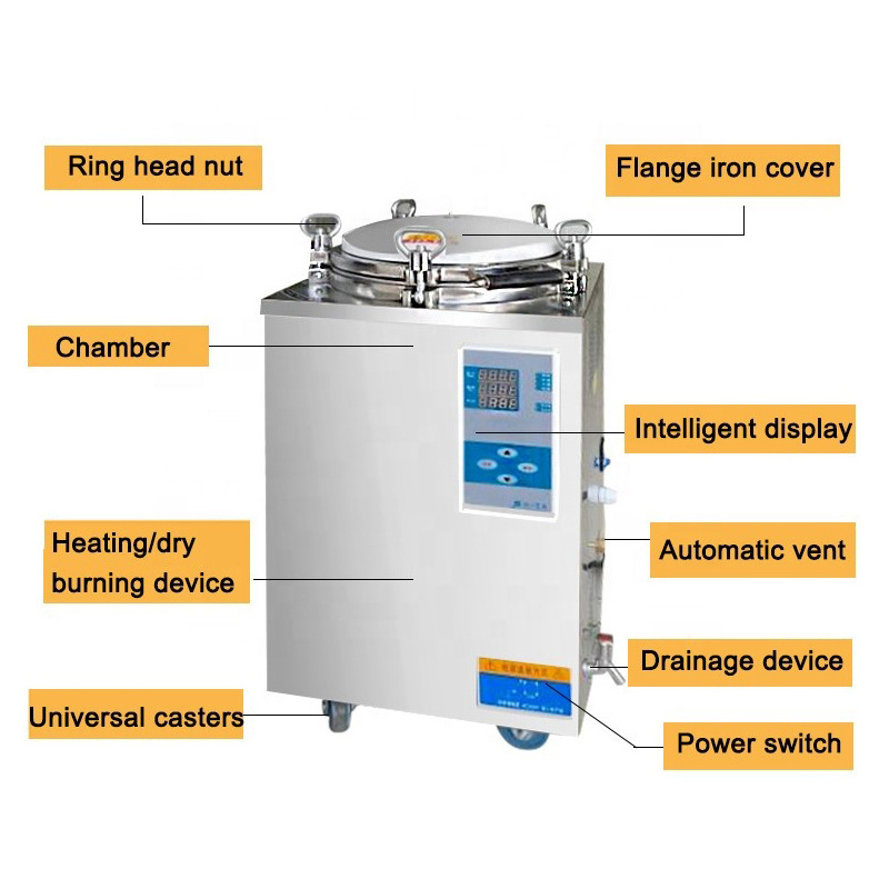 mushroom growing autoclave steam sterilizer machine