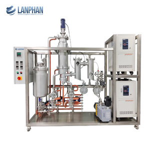 Petrochemical Processing Equipment Oil Wiped Film Evaporator Short Range Molecular Distillation