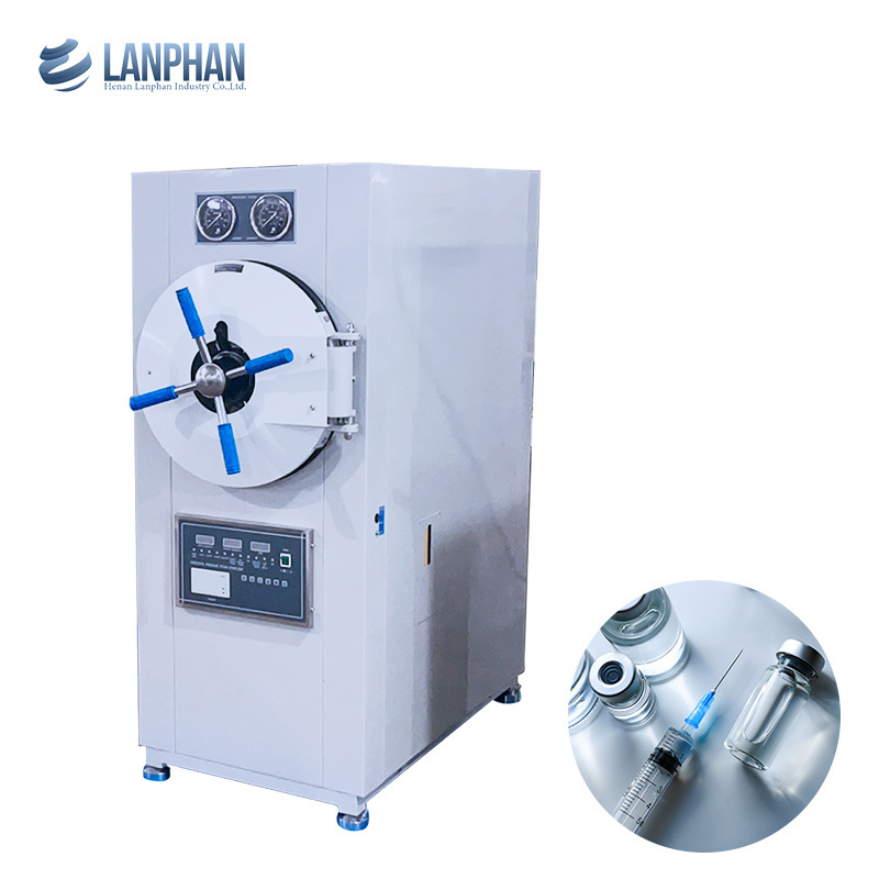 electric 150l horizontal industriel canning autoclave steam-pressurized sterilizer equipment