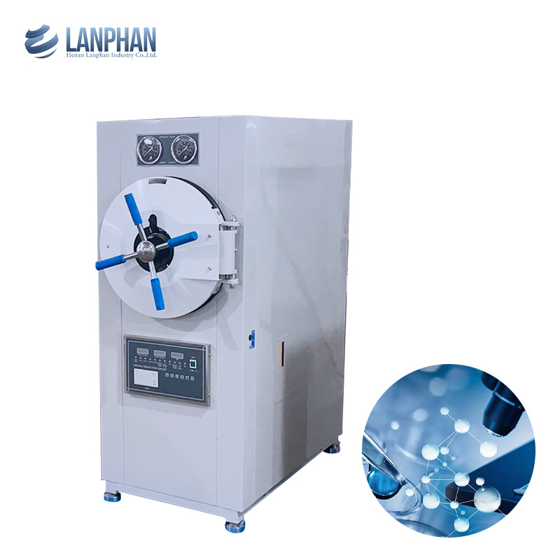 electric 150l horizontal industriel canning autoclave steam-pressurized sterilizer equipment