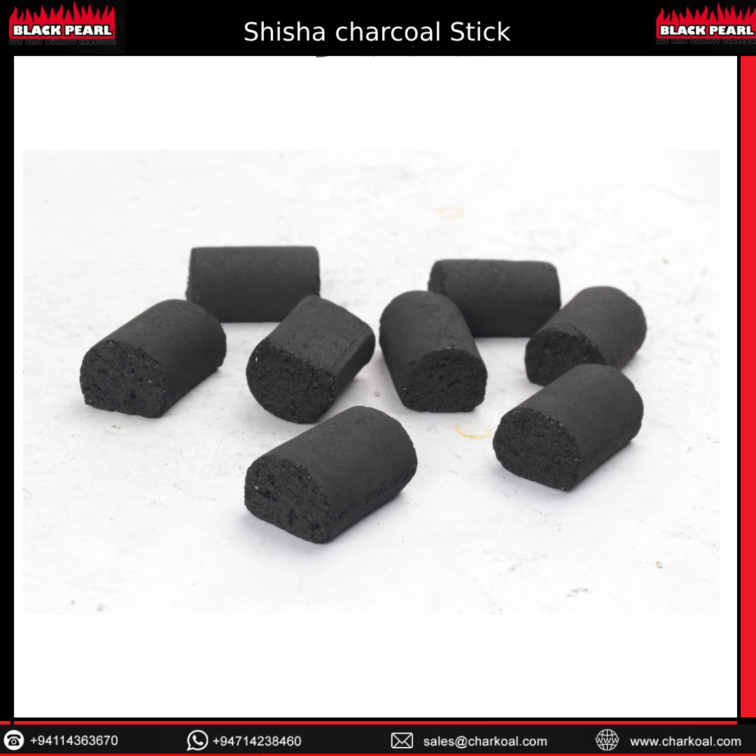 Eco-Friendly Natural Smoke-Free High Quality Coconut Shell Shisha Charcoal Stick's for Hookah