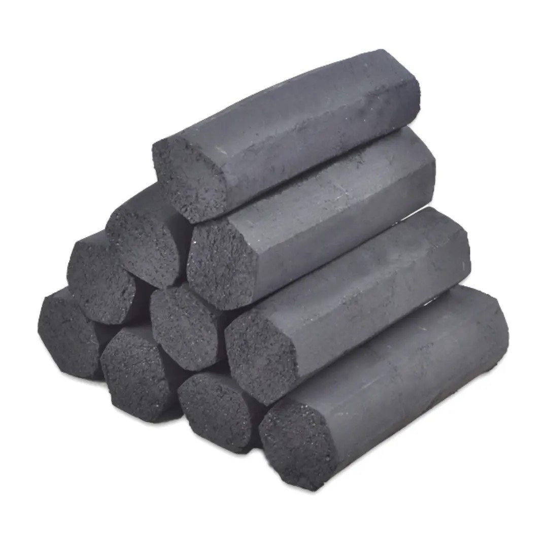 Premium Quality Bulk Exporter Smokeless / Eco Friendly/Coconut shell BBQ charcoal Hexagonal  Available for BBQ