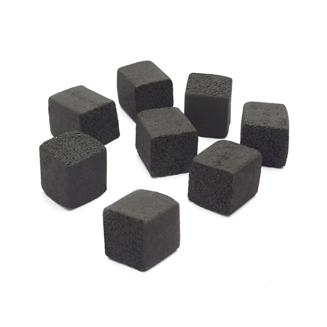 Eco Friendly Smokeless Long Last Burning Easy to Light Odorless Natural Coconut Charcoal Cubes Shape Shisha Hookah