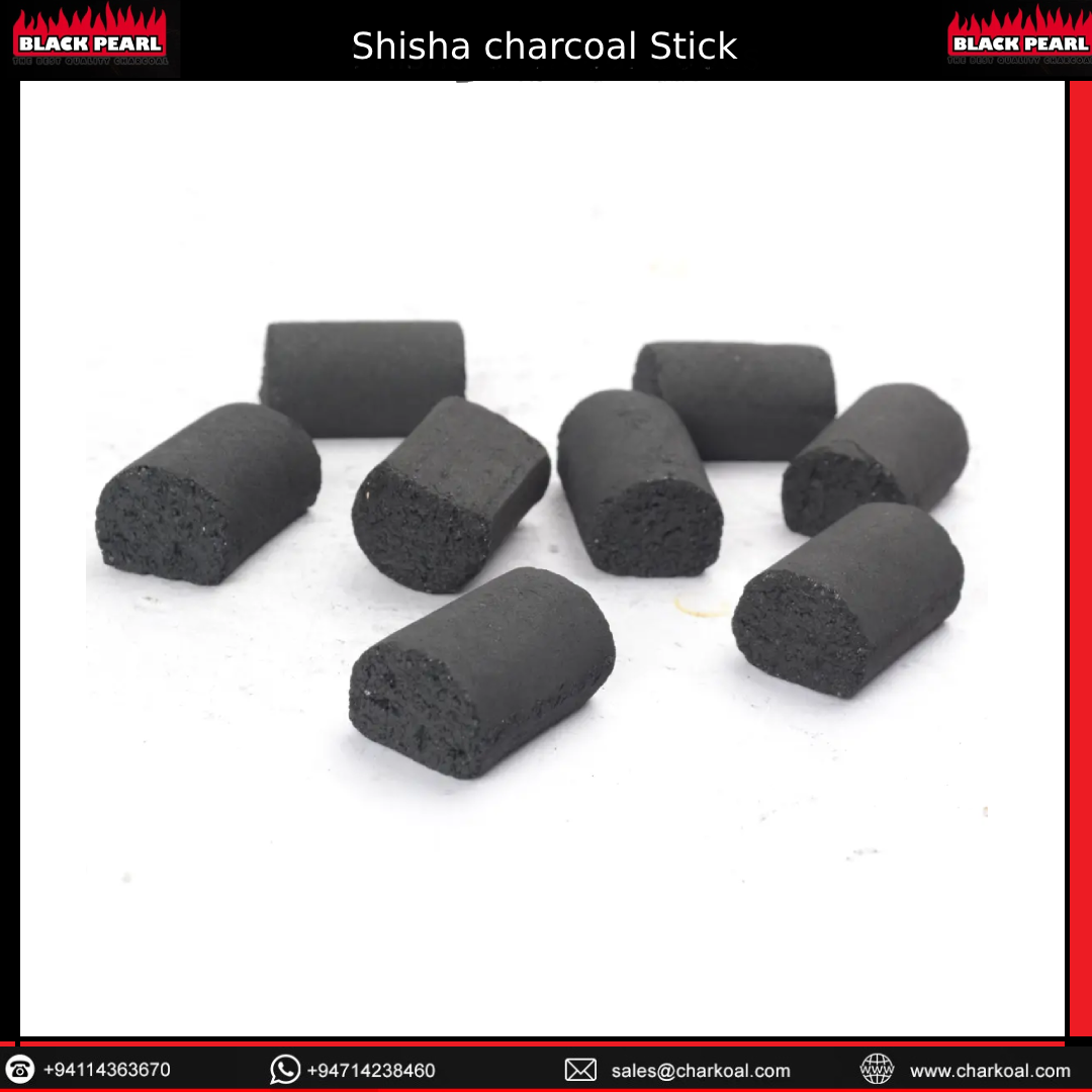 Eco-Friendly Natural Smoke-Free High Quality Coconut Shell Shisha Charcoal Stick's for Hookah