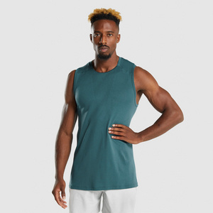 Ribbed Tank Top Men Fitness Clothing Sport Gym Vest For Men Stringer Tank Top