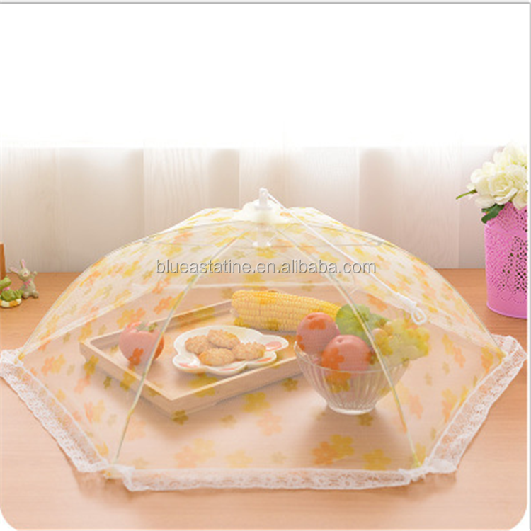 Food Covers Umbrella Style Anti Fly Bug Mosquito Meal Cover Table Food Cover