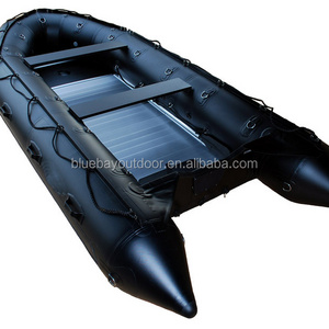 360 aluminum hull inflatable dinghy boat/rowing boat sale with CE