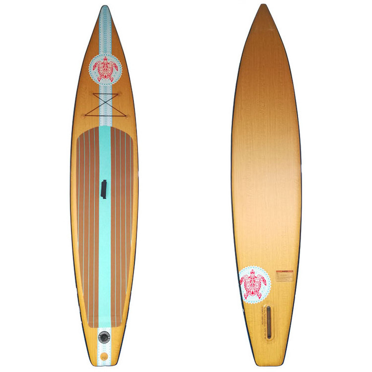 new design wooden water inflatable standup race sup paddle board