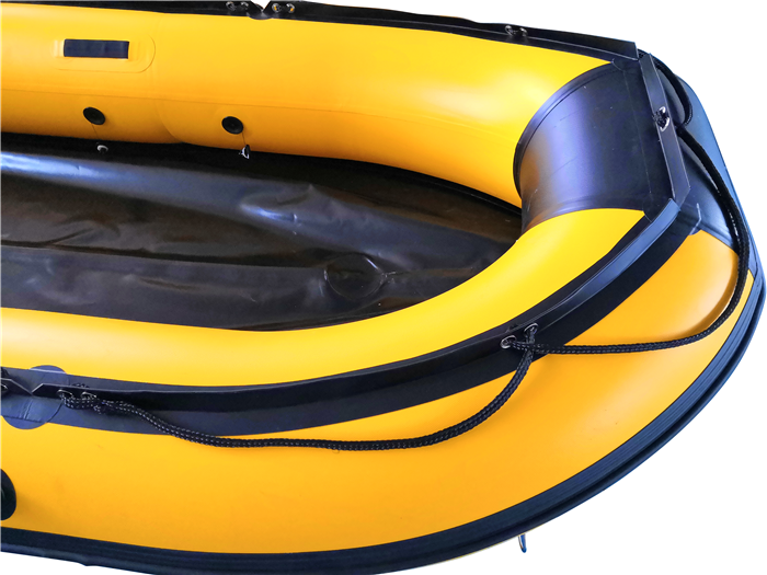 chinese high quality big inflatable boat with sail