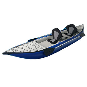 Kayak paddle kayak inflatable hypalon 2 person folding kayak inflatable boat