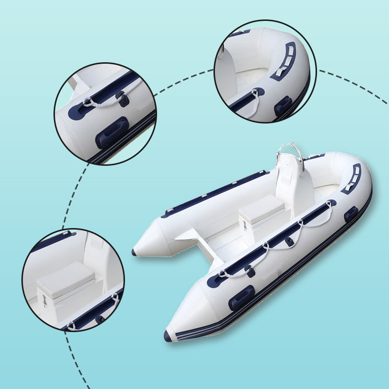 hypalon inflatable rowing  boat inflatable sport boat Aluminum inflatable boat