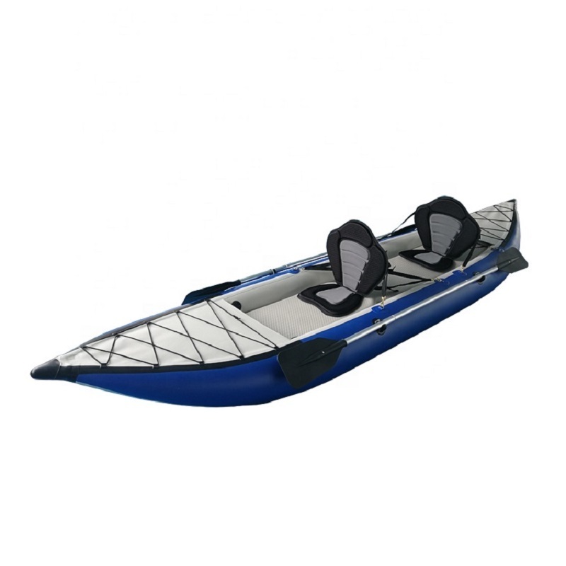 inflatable 2 person jet powered transparent kayak for sale