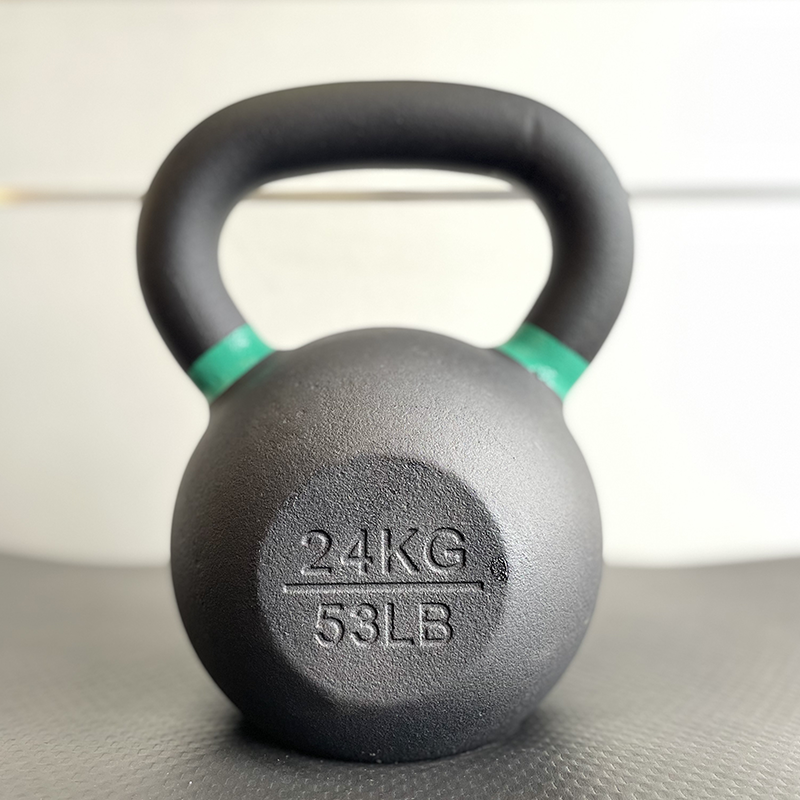 Custom Logo Black Painting Kettlebell  For Exercise