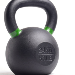 Fitness 12kg Cast Iron Kettlebell Powder Coated Kettlebell