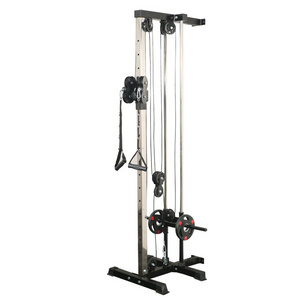 Gym Home  Machine  Lat Pull Down Row  Wall Mounted Cable Pulley  Machine